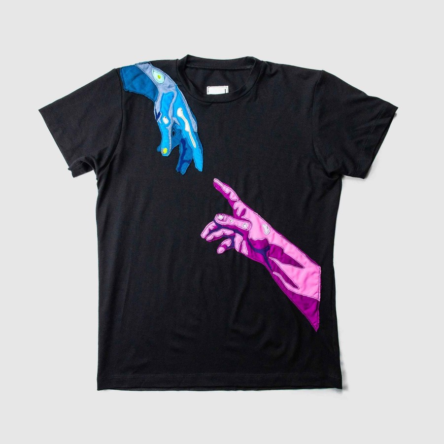 Tops Zero Waste Daniel Creation' Short Sleeve Tee Shirt- Cyber Monday Rerelease