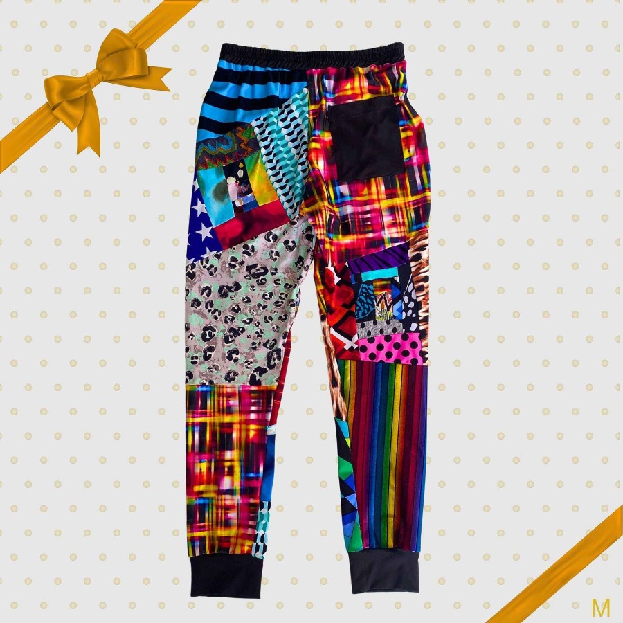 Suitable Zero Waste Daniel Medium Mixed Print Joggers - Cyber Monday