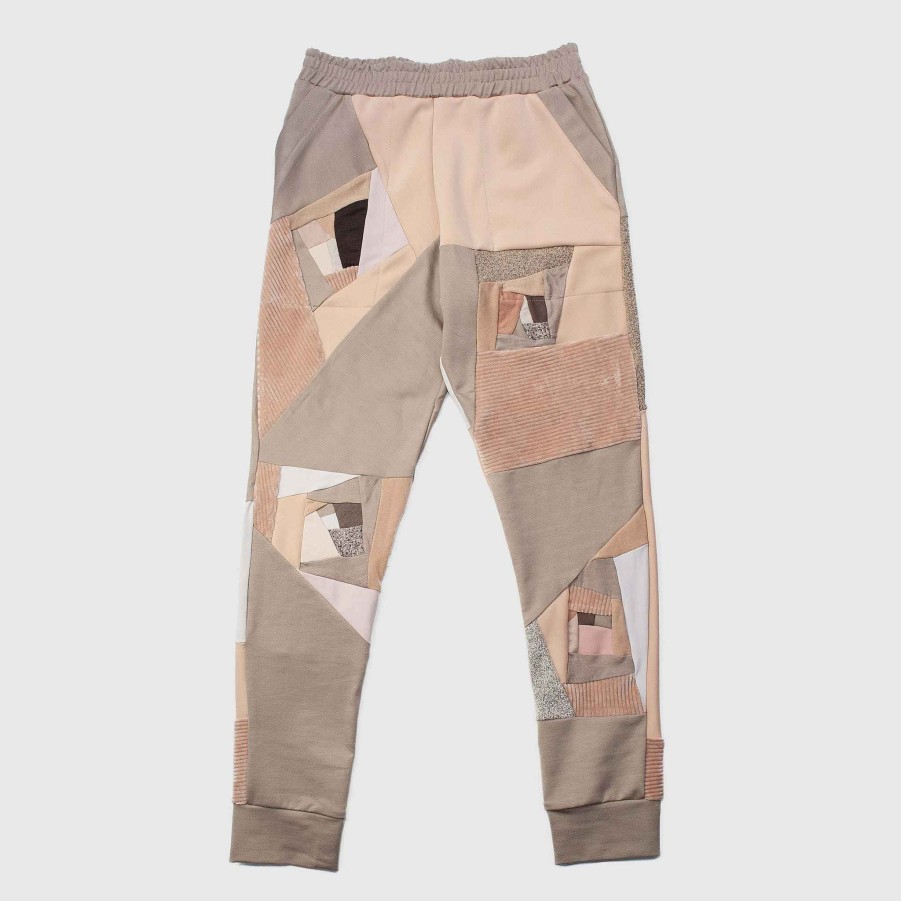 Bottoms Zero Waste Daniel Khaki 'All-Over Reroll' Jogger