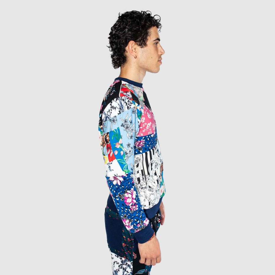 Tops Zero Waste Daniel Mixed Floral 'All Over Reroll' Sweatshirt