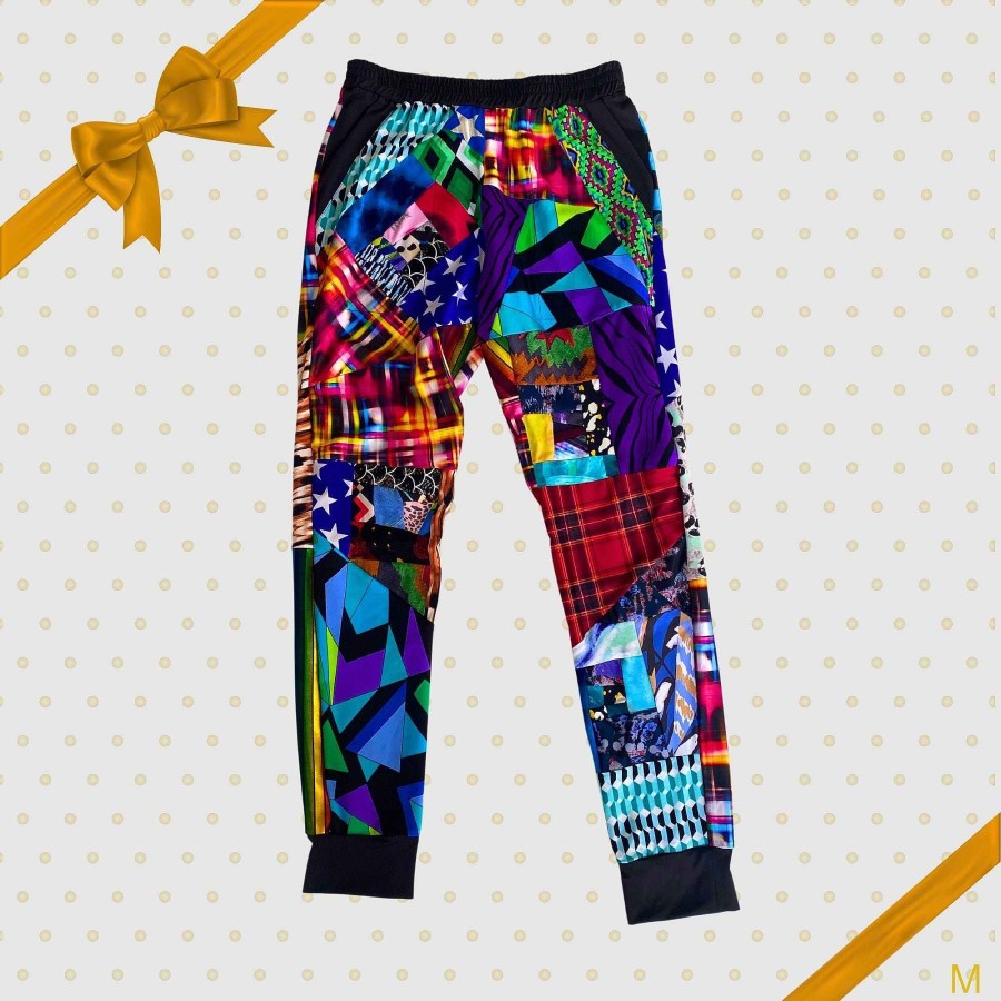 Suitable Zero Waste Daniel Medium Mixed Print Joggers - Cyber Monday