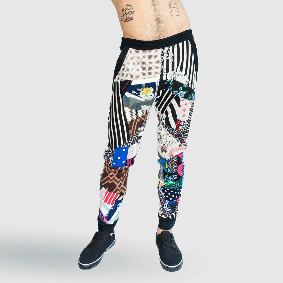 Bottoms Zero Waste Daniel Mixed Print 'All-Over Reroll' Jogger