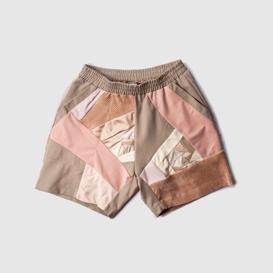 Bottoms Zero Waste Daniel Khaki 'All-Over Reroll' Short