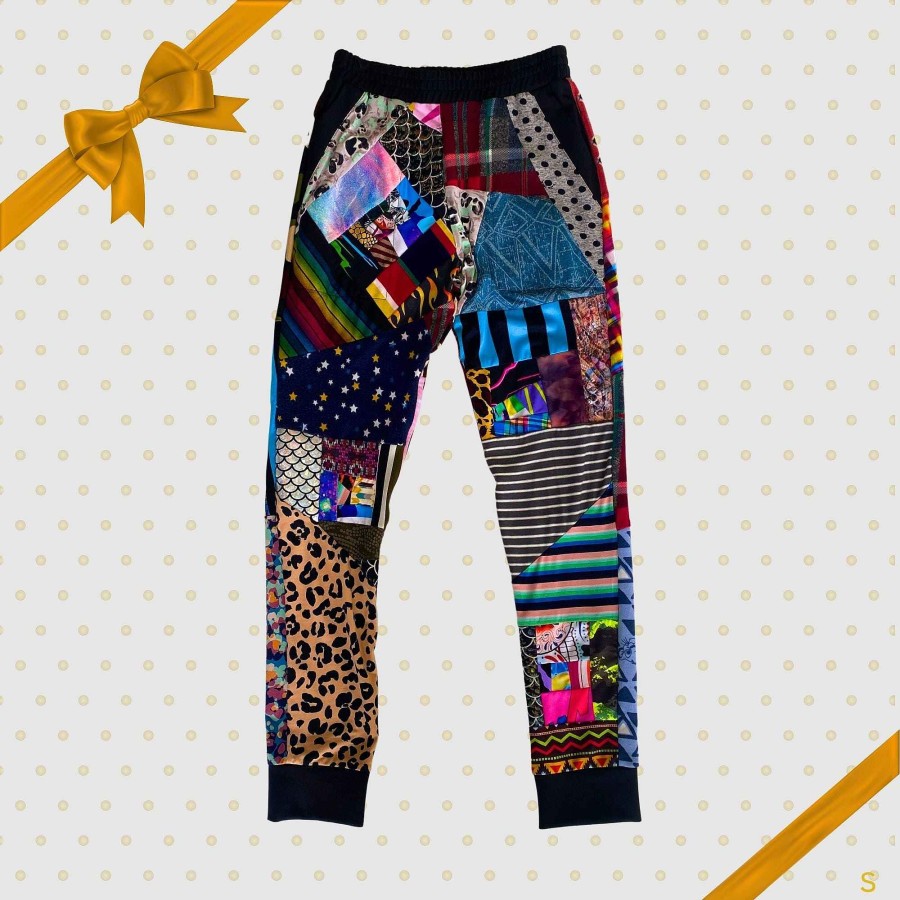 Suitable Zero Waste Daniel Small Mixed Print Joggers - Cyber Monday