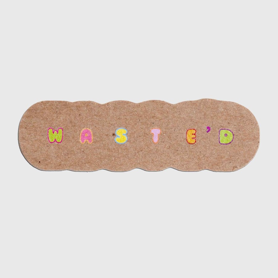 Favorite Things Zero Waste Daniel Wasted' Recycled Paper Sticker