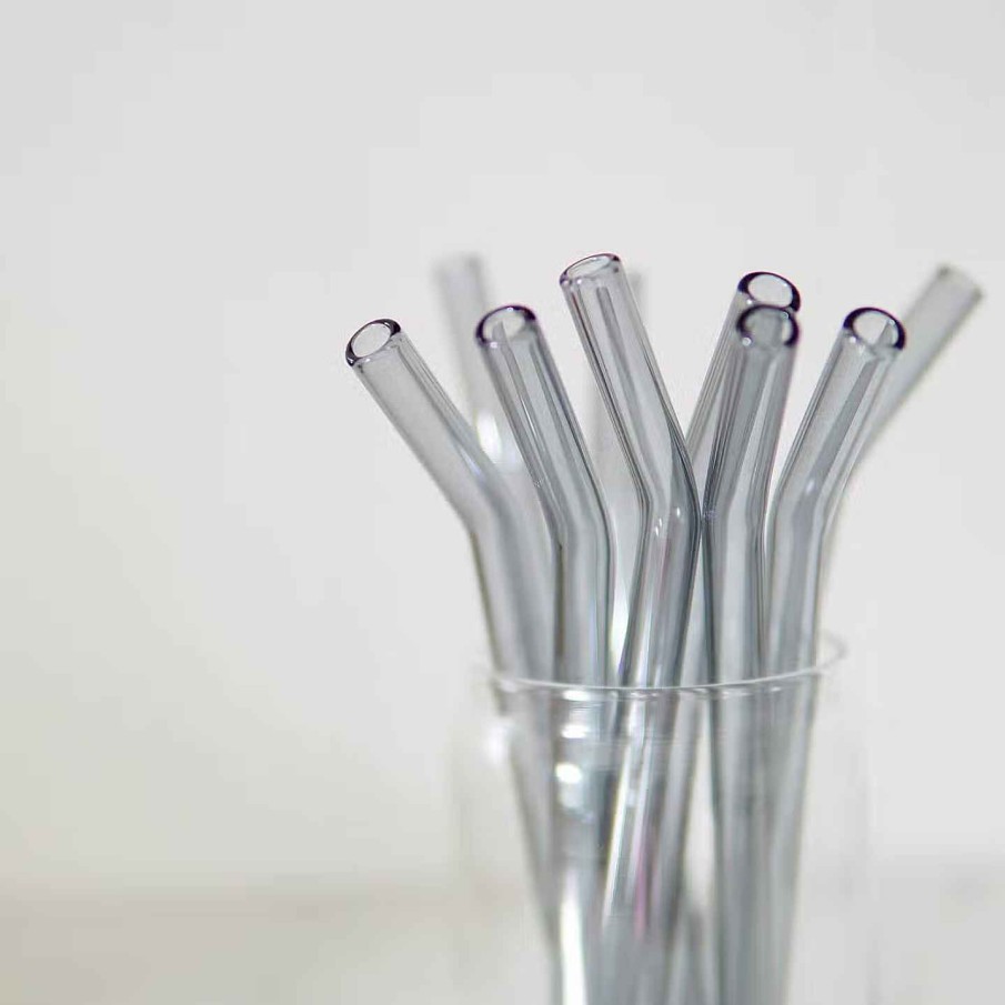 Favorite Things Zero Waste Daniel Forest Home Glass Straw (Smoke)