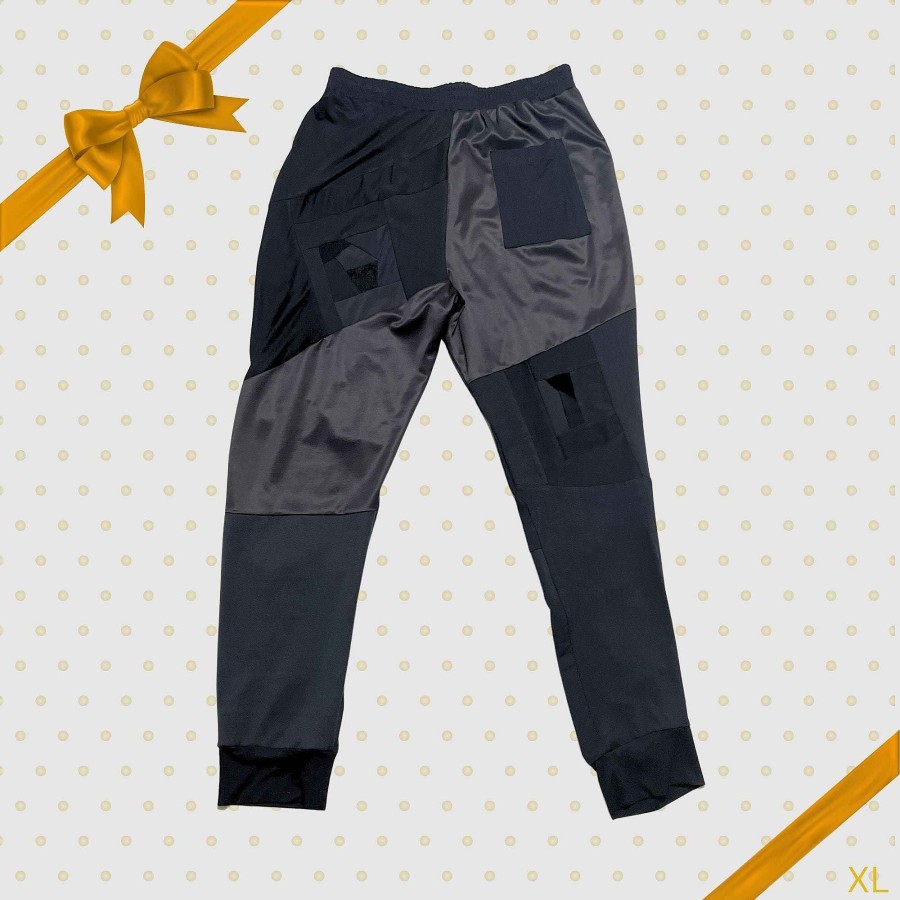 Suitable Zero Waste Daniel Extra Large Black Joggers - Cyber Monday