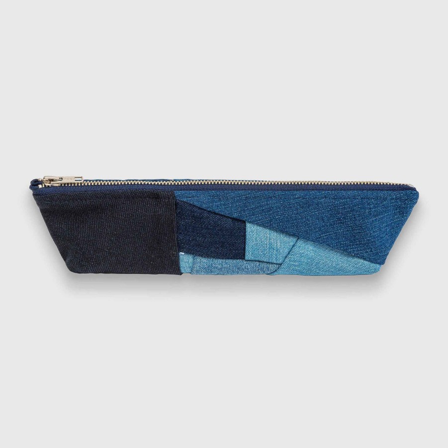 Denim Zero Waste Daniel The Small Denim Pouch