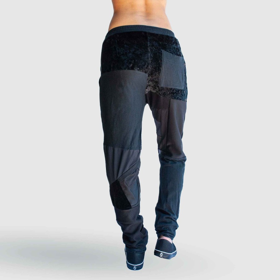 Bottoms Zero Waste Daniel Black 'All-Over Reroll' Jogger