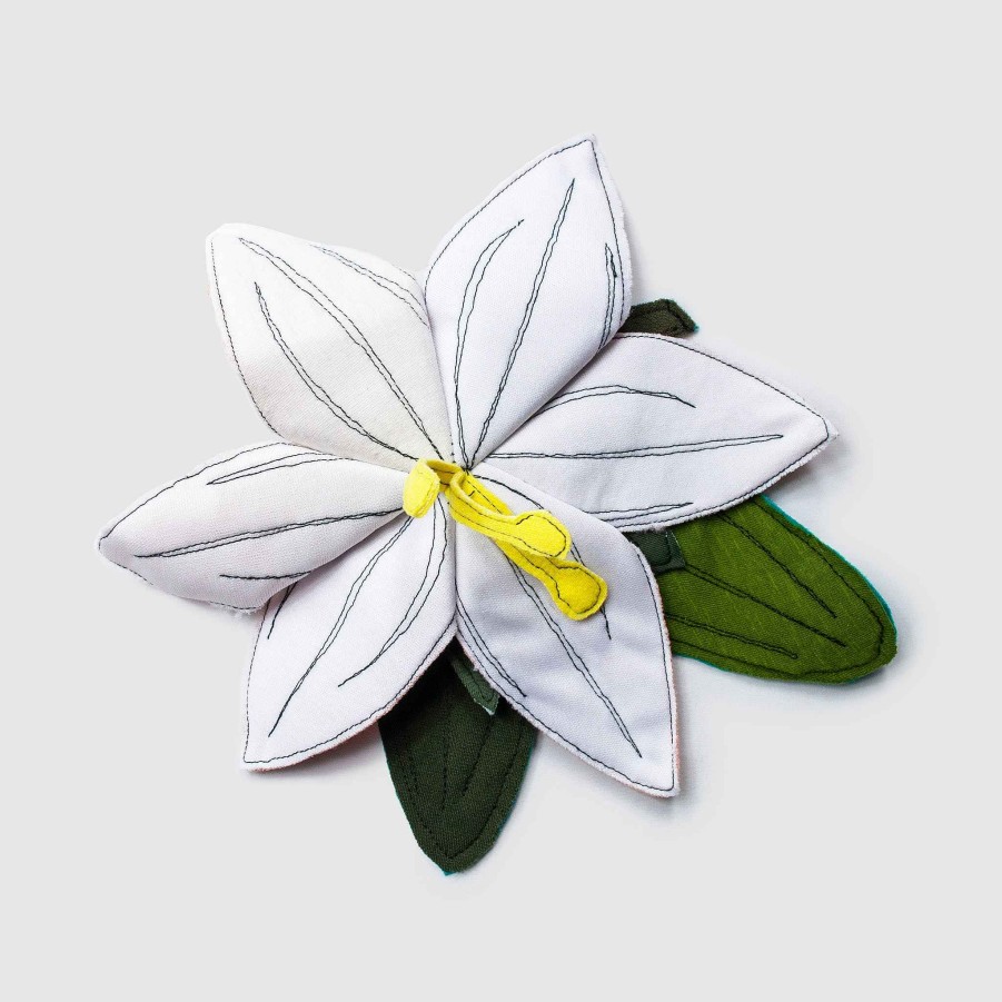 Tops Zero Waste Daniel Lilies' Brooch- Cyber Monday Rerelease