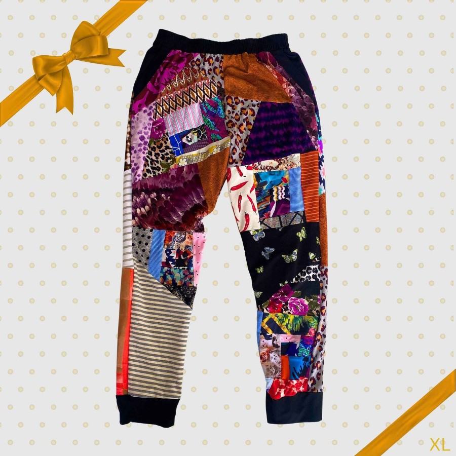 Suitable Zero Waste Daniel Extra Large Mixed Print Joggers - Cyber Monday