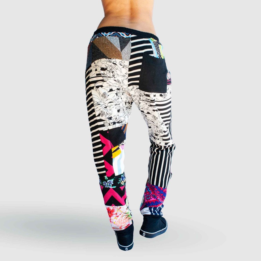 Bottoms Zero Waste Daniel Mixed Print 'All-Over Reroll' Jogger