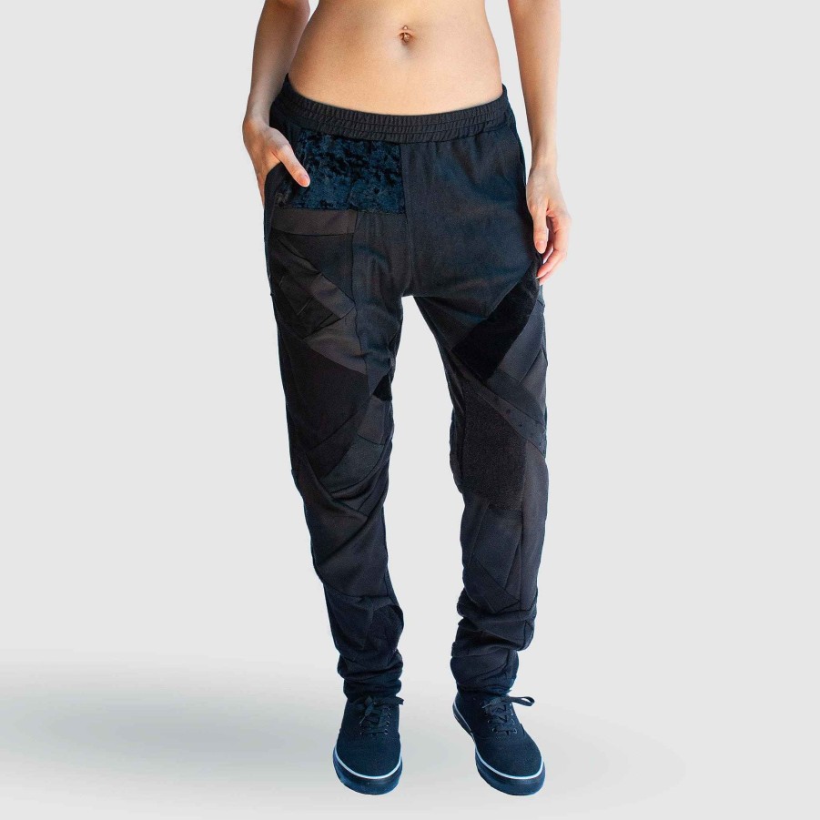 Bottoms Zero Waste Daniel Black 'All-Over Reroll' Jogger