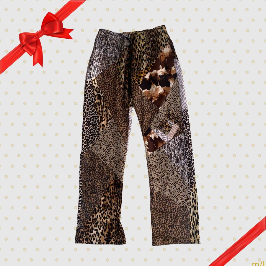 Suitable Zero Waste Daniel M / L Cheetah Sweatpant - Black Friday