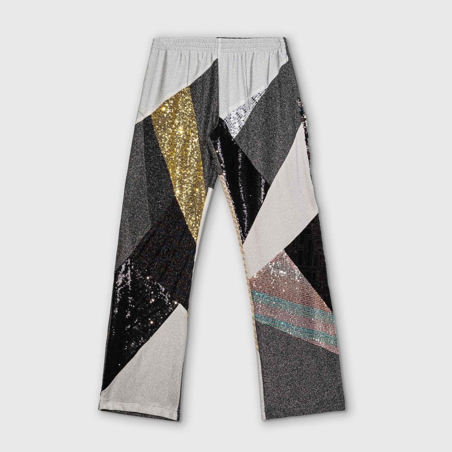 Bottoms Zero Waste Daniel Sparkle And Shine' Wide Leg Pant: