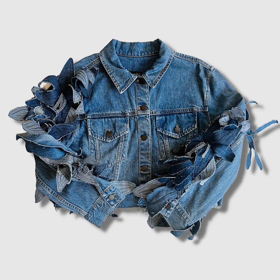 Denim Zero Waste Daniel The Denim Flower Jacket 1/1