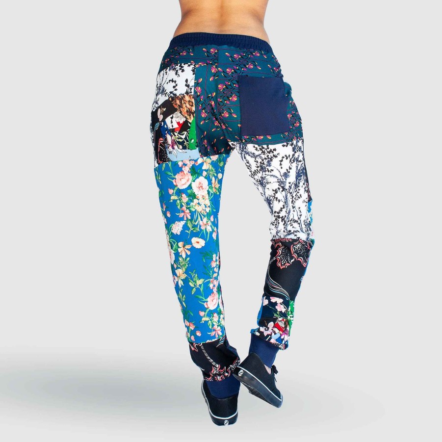 Bottoms Zero Waste Daniel Mixed Floral 'All Over Reroll' Jogger