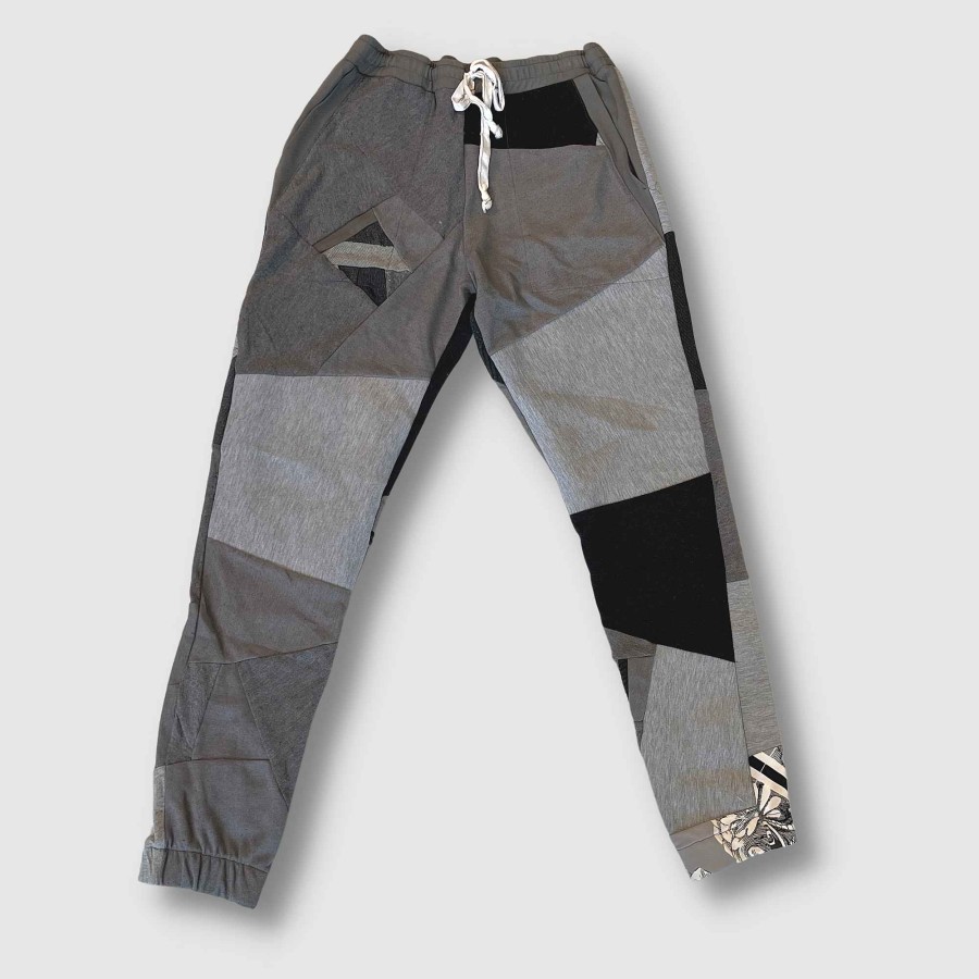 Holiday Zero Waste Daniel Preloved Gray 'All Over Reroll' Joggers S