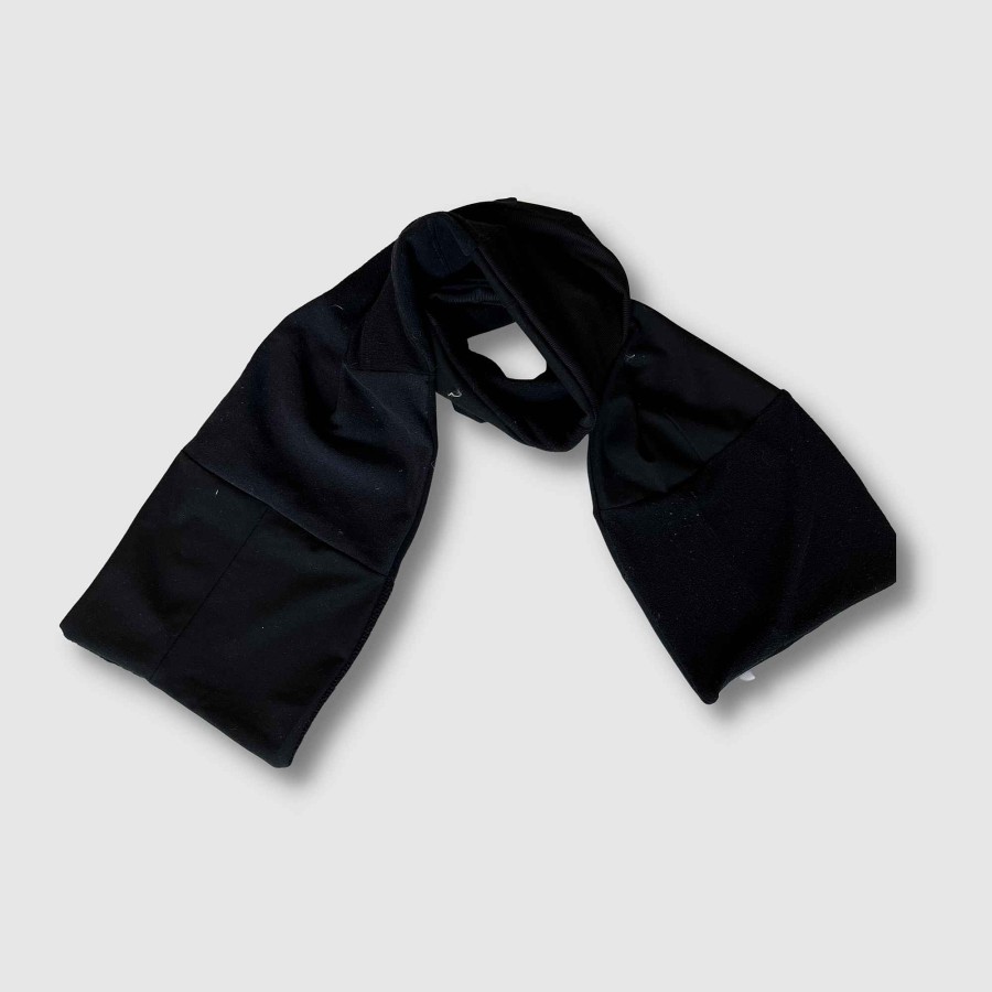 Holiday Zero Waste Daniel Preloved Black 'All Over Reroll' Scarf