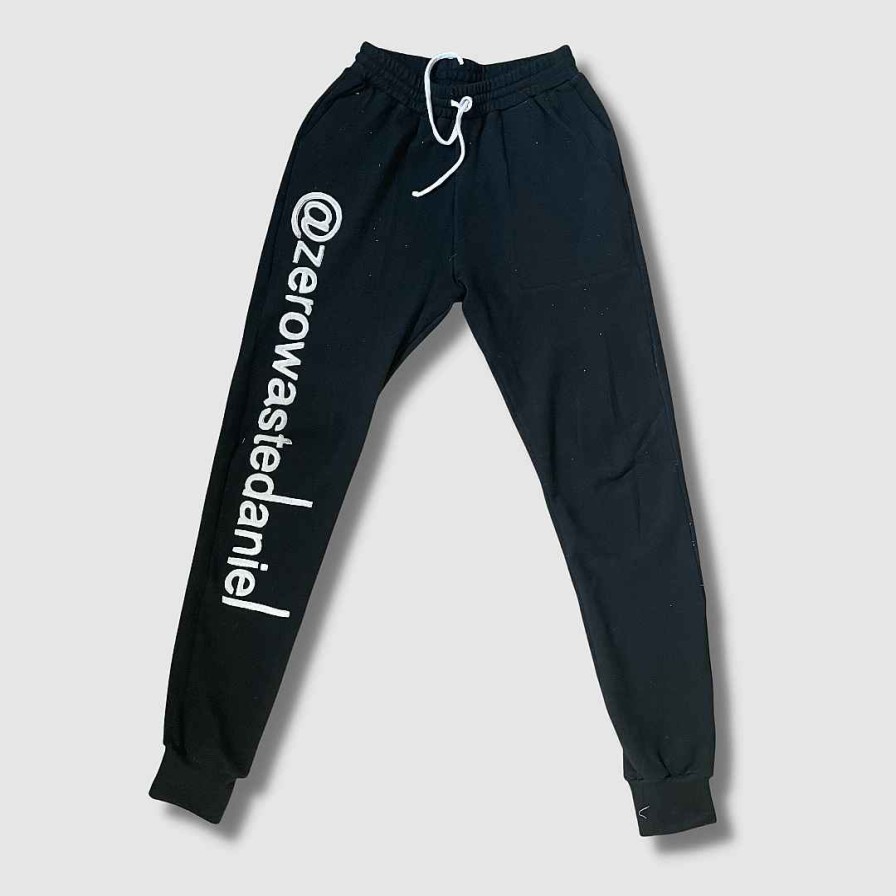 Holiday Zero Waste Daniel Preloved Black "Hand Cut Zerowastedaniel Lettering Logo" Jogger S