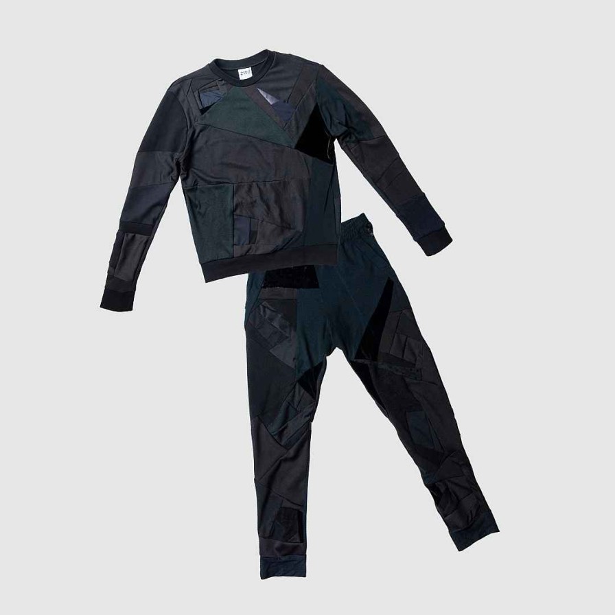 Deals Zero Waste Daniel Black 'All-Over Reroll' Bundle (Sweatshirt + Jogger)