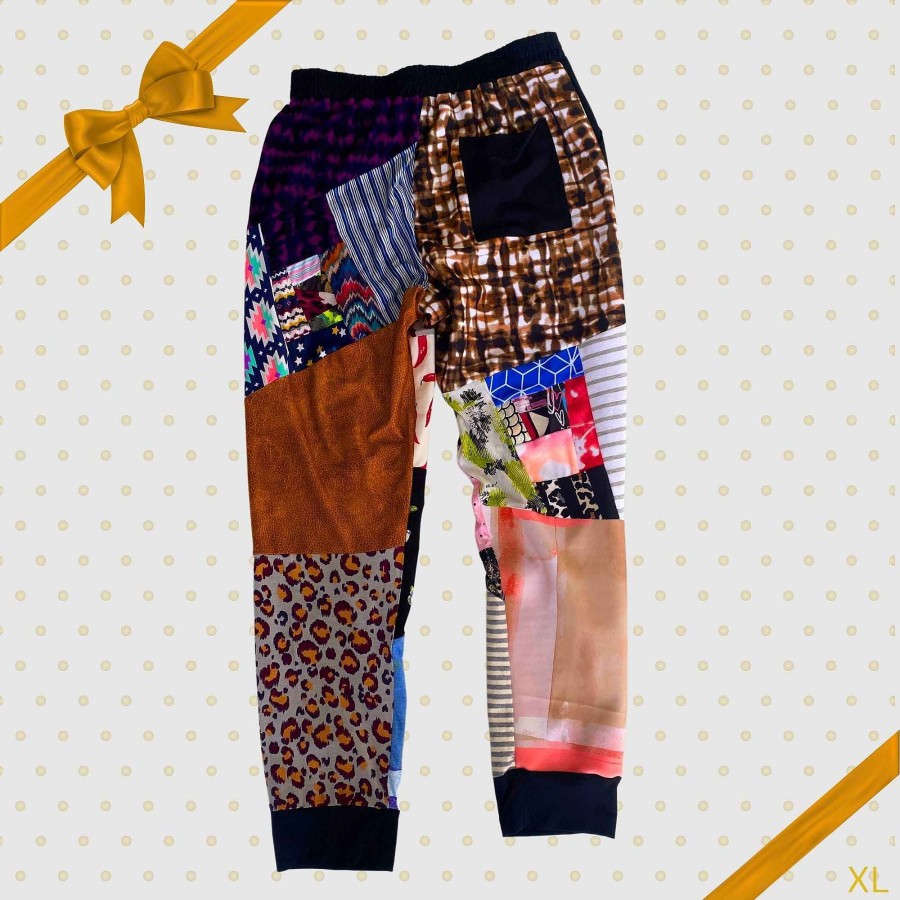 Suitable Zero Waste Daniel Extra Large Mixed Print Joggers - Cyber Monday