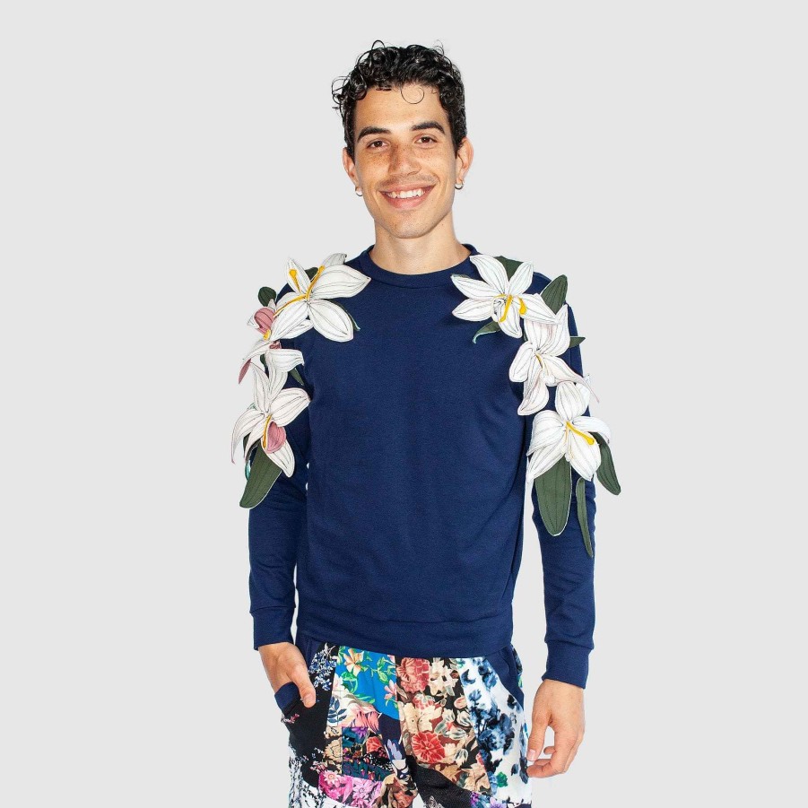 Tops Zero Waste Daniel Groundbreaking' Florals Sweatshirt