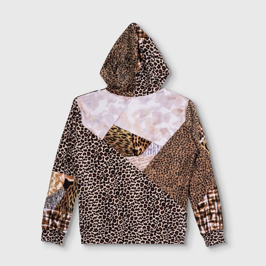 Tops Zero Waste Daniel The Cheetah Hoodie